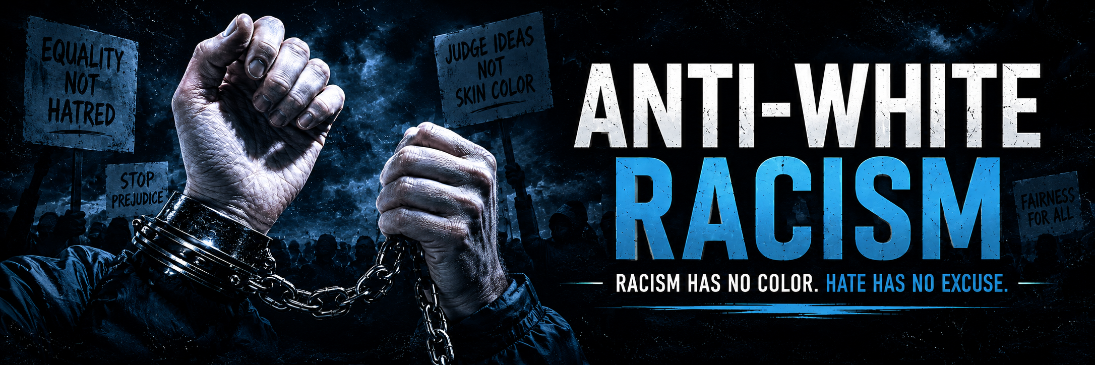 Anti-White Racism — Join the fight